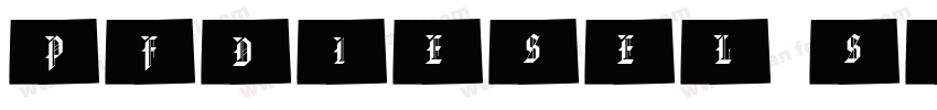PFDiesel Solid ldCo字体转换